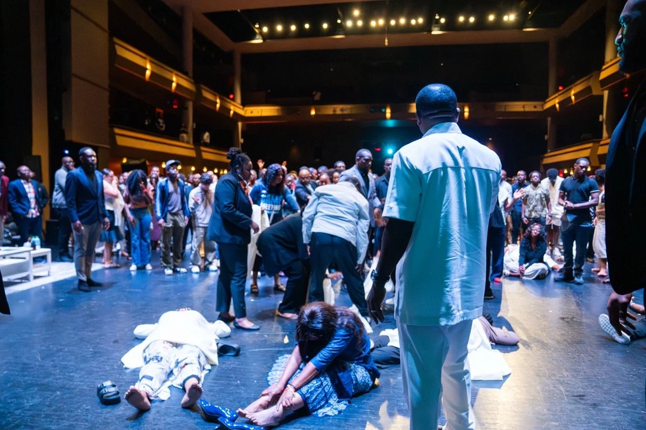 Worship and praise at Camp Meeting 2025